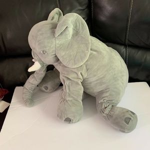 Rainbow Fox Design Large Jumbo Plush Stuffed Anima